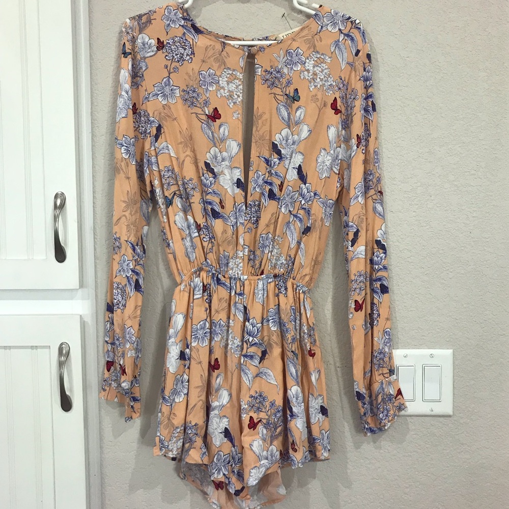 Floral jumpsuit